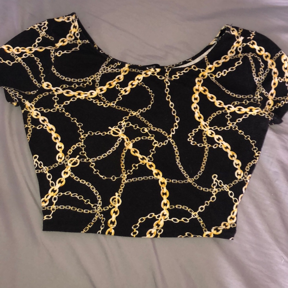 Chains Crop Top